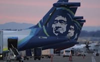 米西海岸を拠点とするアラスカ航空で緊急着陸する事故が起きた（同社の航空機）＝AP