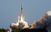 2023年9月に打ち上げられたロケット「H2A」の47号機（鹿児島県の種子島宇宙センター）