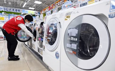 洗濯機など耐久消費財の買い替えも特別支出に含まれる