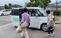 「事業者協力型」の自家用有償旅客運送の第1号となった富山県朝日町の「ノッカルあさひまち」