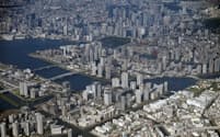 東京都心の分譲マンション賃料は底堅く推移するとの見方がある（東京・湾岸エリア）