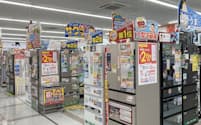 コジマは4月から平均8.8%の賃上げを実施する（川崎市の「コジマ×ビックカメラ梶ケ谷店」）