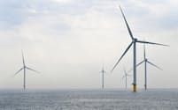 昨年はバッテンフォールなどエネルギー大手の間で洋上風力を巡る停滞感が強まった（写真は北海のプロジェクト）＝ロイター
