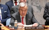 国連のグテレス事務総長は即時の停戦を再び呼びかけた＝国連提供