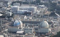 玄海原子力発電所では、1･2号機の廃炉作業が続いている（佐賀県玄海町）