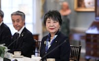 上川外相はWPS「女性・平和・安全保障」を主要な外交政策に掲げる＝ロイター