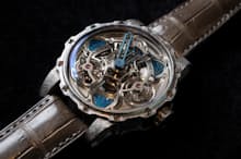 隕石を使った驚異のケース。「スペース・ビュー トゥールビヨン オブ トゥールビヨンズ」