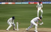 Cricket - First Test - India v England - Rajiv Gandhi International Stadium, Hyderabad, India - January 27, 2024 England's Ben Stokes is bowled out by India's Ravichandran Ashwin REUTERS/Francis Mascarenhas