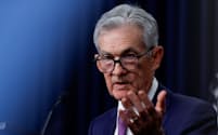 FILE PHOTO: Federal Reserve Chair Jerome Powell holds a press conference following the release of the Fed's interest rate policy decision at the Federal Reserve in Washington, U.S., January 31, 2024. REUTERS/Evelyn Hockstein/File Photo