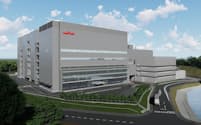 村田製作所が島根県出雲市に建てる生産棟のイメージ画像