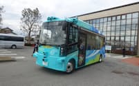 千葉県横芝光町で自動運転バスの通年走行が始まった