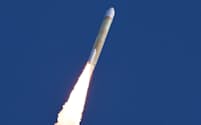 H3ロケットは打ち上げの低コスト化を目指す（飛び立った２号機、17日午前）