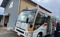 「ピュリナ　ネコのバス」はネコの1.５次避難所としての役割を持つ（石川県珠洲市）