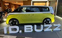 VWはEVのミニバン「ID.Buzz」の販売を25年から日本で始める