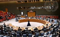 国連安保理は20日、ガザ停戦決議案を否決した=国連提供