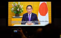 岸田文雄首相はビデオメッセージを寄せた