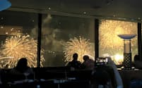 千葉市内の有力ホテルでは、花火を観賞できる宿泊プランを投入した