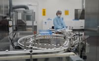 武田薬品工業は主力の潰瘍性大腸炎・クローン病薬「エンティビオ」の新製造ラインを稼働した