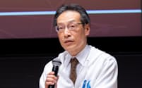 デジタルマネーの決済や送金について議論する金融庁の栗田氏
