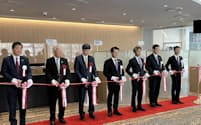 北陸銀行札幌支店が移転開業した（11日、札幌市）