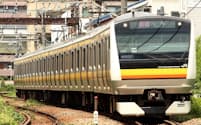 平日のJR南武線快速は川崎、立川駅発の時間をわかりやすくする＝JR東日本提供