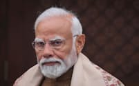 インドのモディ首相は来年９月に所属する与党が定めた75歳の「定年」を迎える＝ロイター