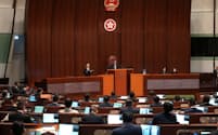 香港の立法会は19日に全会一致で国安条例案を可決した＝ロイター