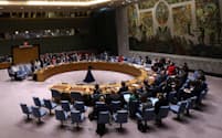 国連安保理は米国提出の決議案を否決した＝ロイター