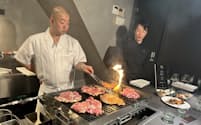 H2&amp;DX社会研究所は水素調理のレストラン「icHi（いち）」を開店する（26日、東京都内）