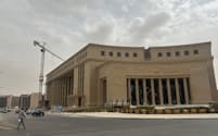カイロ東郊で建設中の新行政首都にあるエジプト中銀