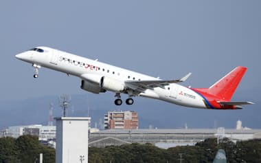 三菱スペースジェット（MSJ）=2020年3月、県営名古屋空港