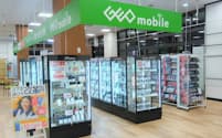 ゲオHDは中古スマートフォンなどを扱う専門店「ゲオモバイル」の出店を拡大する(石川県の店舗)