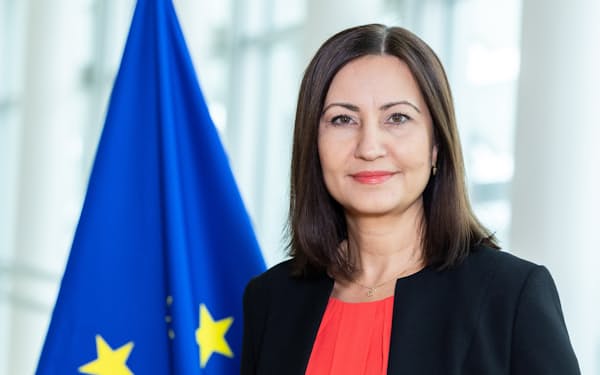 欧州連合(EU)のイバノバ欧州委員=駐日EU代表部提供