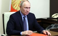 ロシアのプーチン大統領（29日）＝ロイター