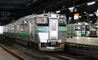 JR北海道は運賃値上げで最終黒字化を目指す（札幌駅）