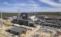 フランスで建設中の国際熱核融合実験炉（ITER）の活用も検討する＝ITER機構提供、2023年９月撮影