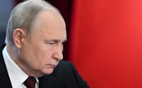 ロシアのプーチン大統領は南部でのテロ対策が急務となる（2日、モスクワ）＝AP