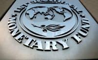 国際通貨基金（ＩＭＦ）のロゴ＝ロイター