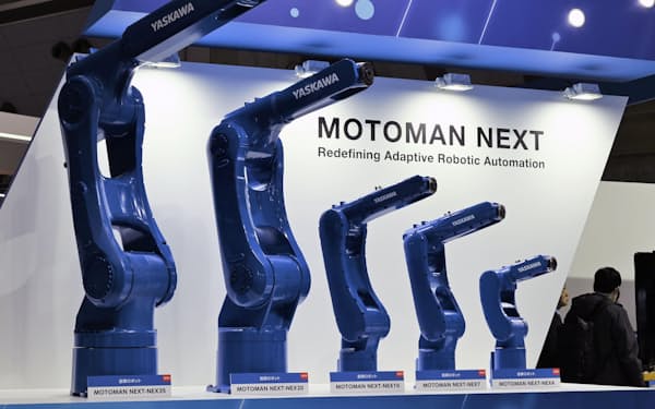 安川電機が市場に投入したAI搭載のロボット「モートマン　ネクスト」
