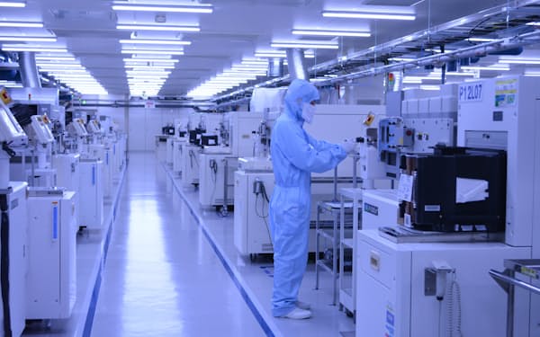 吉川工業アールエフセミコンは、半導体の検査工程を手掛ける（写真はウエハーテスト）=同社提供