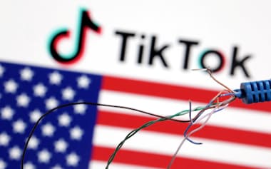TikTok側は政府を相手取った訴訟を起こす可能性がある。「表現の自由」が争点になる=ロイター