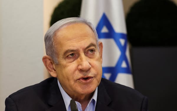 イスラエルのネタニヤフ首相はラファ侵攻の意向を示す=ロイター