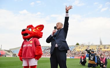 東芝ブレイブルーパス東京社長の荒岡義和は先頭に立って意識改革を進めてきた(チーム提供)