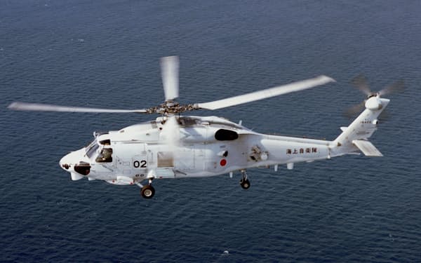 海上自衛隊のSH60K哨戒ヘリコプター（同隊提供）=共同