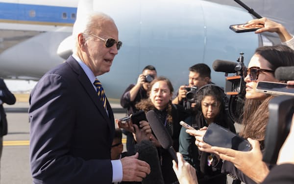 バイデン氏は=AP