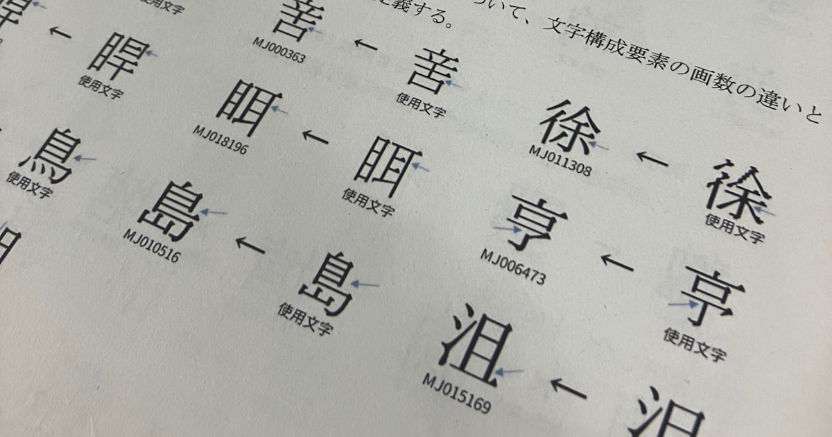 デジタル庁、氏名の文字7万に集約 行政システム効率化 - 日本経済新聞