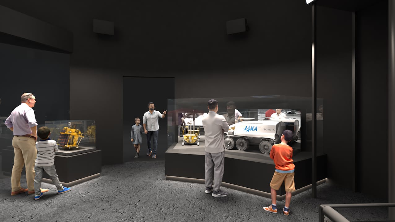 大阪万博、JAXAが月探査機「SLIM」の模型展示 - 日本経済新聞