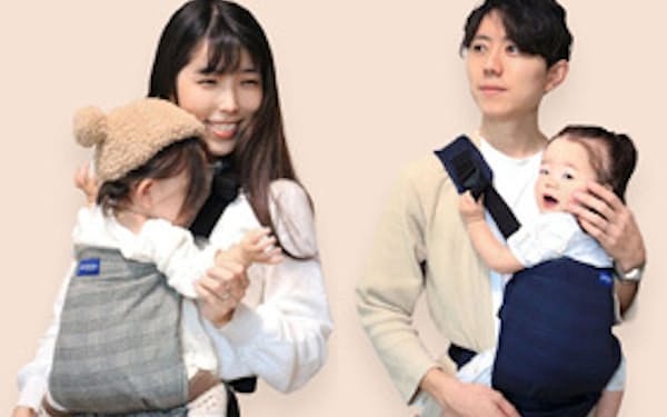 キッズデザイン賞受賞の抱っこひも
