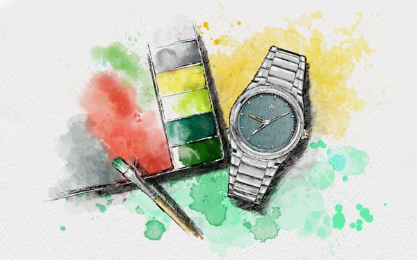 ニュアンスカラー文字盤の時計5選