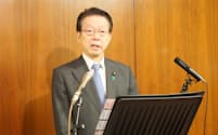 武藤経産相が今夏は節電要請しない方針を明らかにした(23日午前、東京都千代田区)